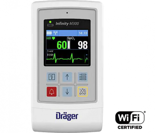 Носимый телеметрический монитор пациента Dräger Infinity M300