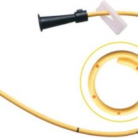 Нефростома Urotech Renodrain Yellow c покрытием, с воронкообразным наконечником